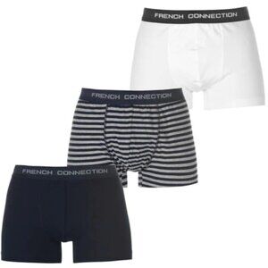 French Connection Men's 3 Pack Organic Trunks - XL